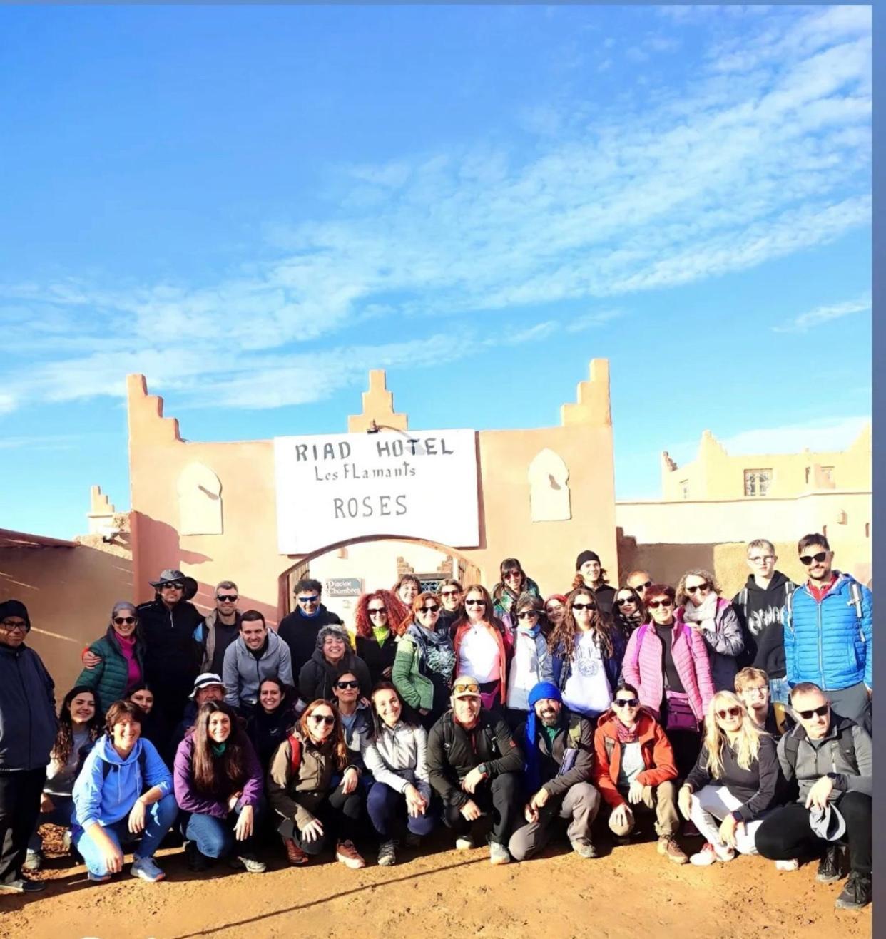 Riad Hotel Les Flamants Merzouga Exterior foto
